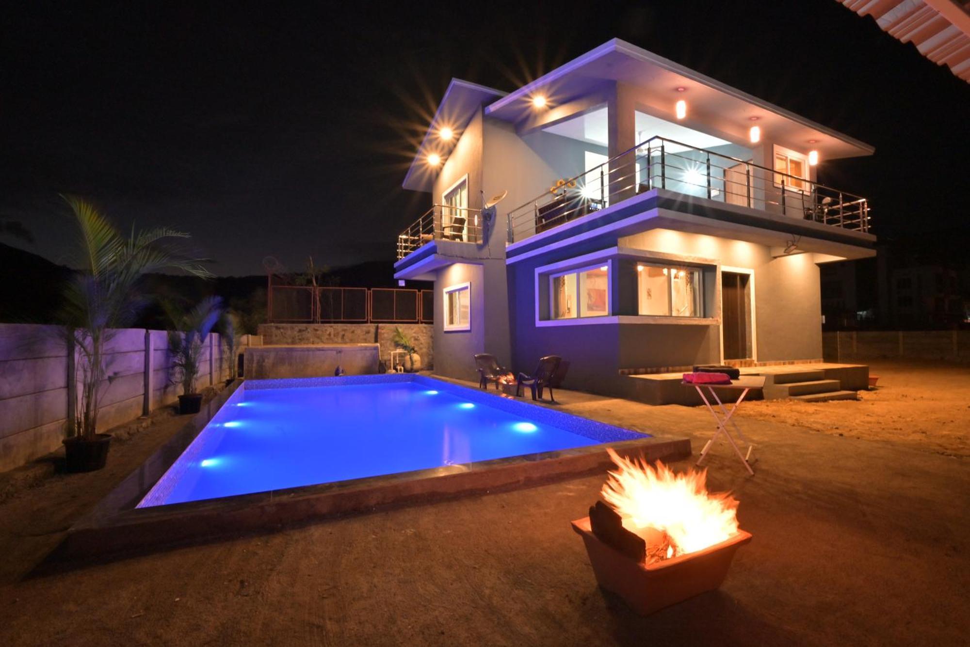 Empyrean Stay II Mirage Villa II Ac II 4Bhk II Largest Pool In Lonavala Li Exterior photo