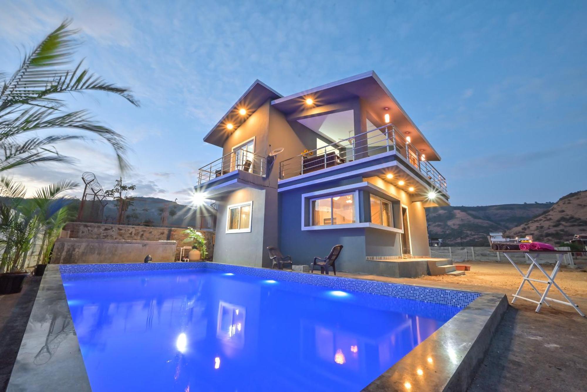 Empyrean Stay II Mirage Villa II Ac II 4Bhk II Largest Pool In Lonavala Li Exterior photo