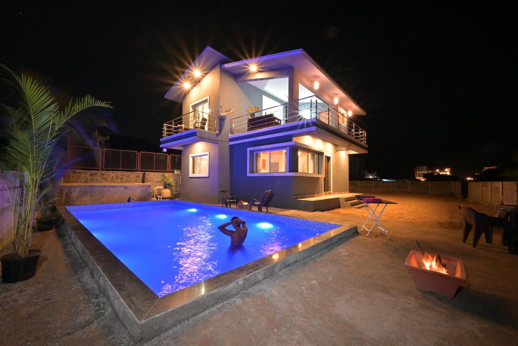 Empyrean Stay II Mirage Villa II Ac II 4Bhk II Largest Pool In Lonavala Li Exterior photo