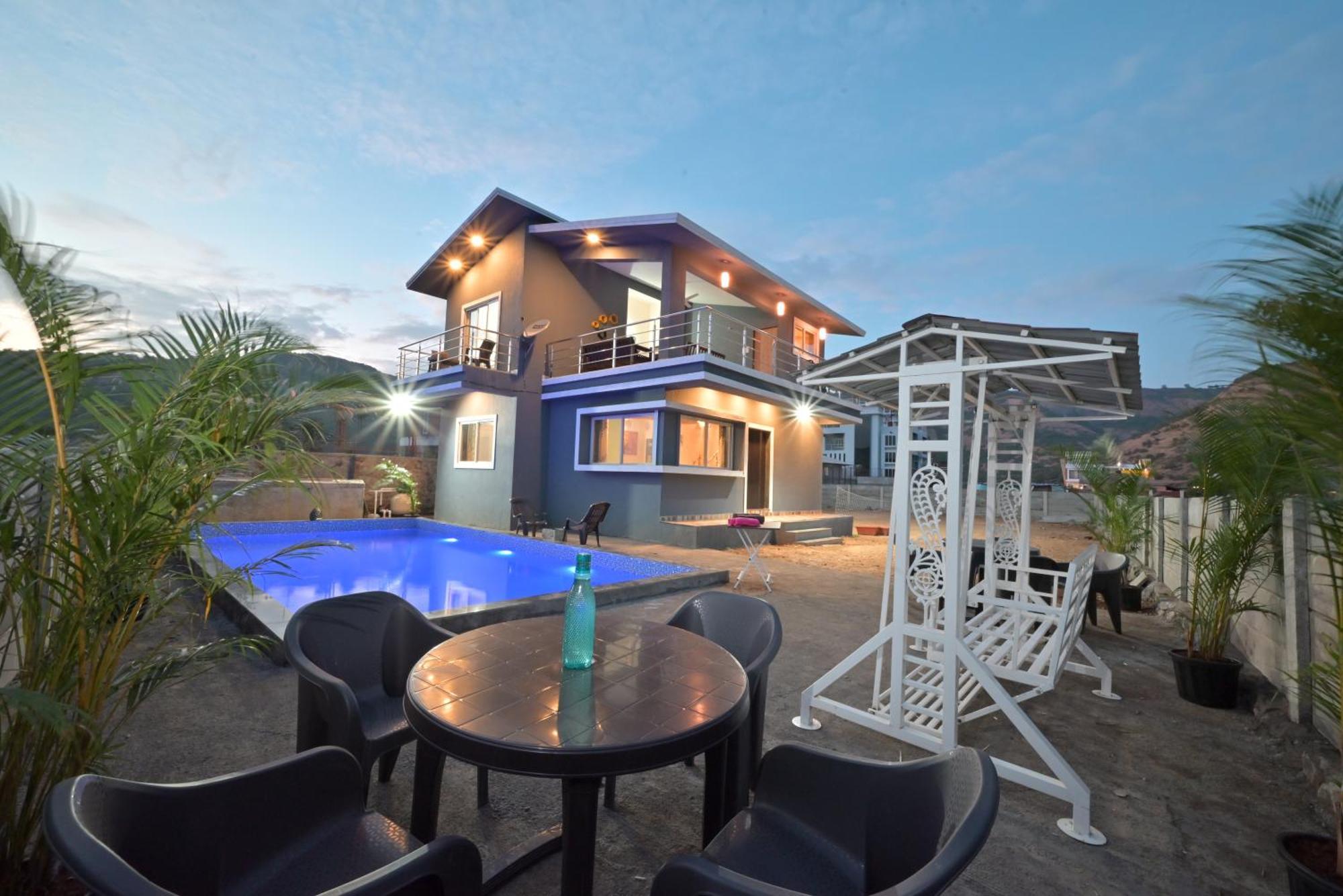 Empyrean Stay II Mirage Villa II Ac II 4Bhk II Largest Pool In Lonavala Li Exterior photo
